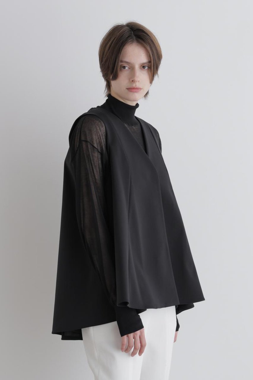 【ル フィル/LE PHIL】のハイストレッチダンボールジレ 人気、トレンドファッション・服の通販 founy(ファニー) 　ファッション　Fashion　レディースファッション　Fashion for Women　アウター　Coat / Outerwear Collection　レディースジャケット・軽アウター　Jackets　ジャケット　Jacket, Outerwear　ストレッチ　Stretch, Stretchy Fabric　スポーティ　Sporty, Casual Athletic　フレア　Flare, Flared　エレガント 上品　Elegant　other-2|ID: prp329100004914919 ipo3291000000036837115