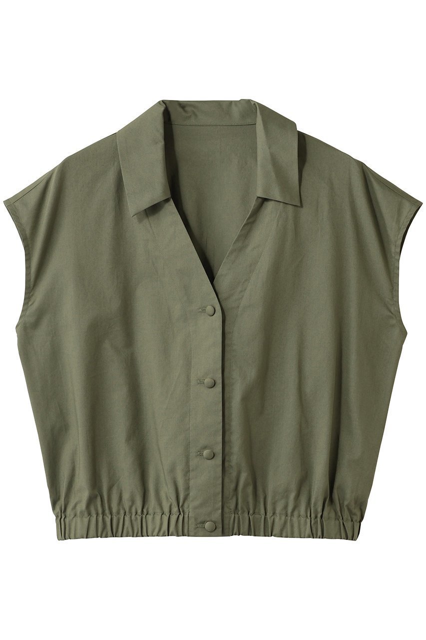 【スリー ドッツ/three dots】のプレーリー ローントップス インテリア・キッズ・メンズ・レディースファッション・服の通販 founy(ファニー) 　ファッション　Fashion　レディースファッション　Fashion for Women　トップス・カットソー　Cut & Sew Tops　キャミソール&ノースリーブ　Camisoles & Sleeveless Tops　シャツ・ブラウス・オフィスカジュアル　Elegant Blouses & Button-Ups　シアー　Sheer, See-Through　スラックス　Slacks, Dress Pants　デニム　Denim, Jeans Material　トレンド　Trend, Trending Now　ノースリーブ　Sleeveless, No-Sleeve　リュクス　Luxury, Elegant, High-End, Chic　エレガント 上品　Elegant　新作・新入荷　New Arrivals / New In　セージカーキ|ID: prp329100004914932 ipo3291000000036837306