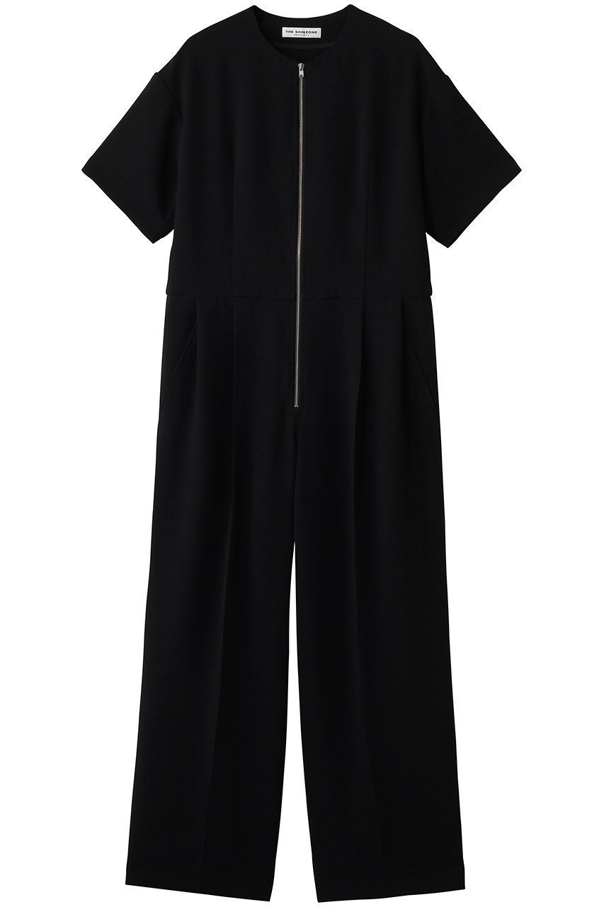 【シンゾーン/Shinzone】のダブルクロスジャンプスーツ 人気、トレンドファッション・服の通販 founy(ファニー) ファッション Fashion レディースファッション Fashion for Women パンツ Pants & Trousers ジップ Zip, Zipper ストレッチ Stretch, Stretchy Fabric スリーブ Sleeve, Long Sleeve / Short Sleeve スーツ Suit, Formalwear ダウン Down, Puffer ダブル Double, Double-Breasted ドレープ Drape, Draping Fabric ハーフ Half, Half-Length エレガント 上品 Elegant other-1|ID: prp329100004914935 ipo3291000000036837334