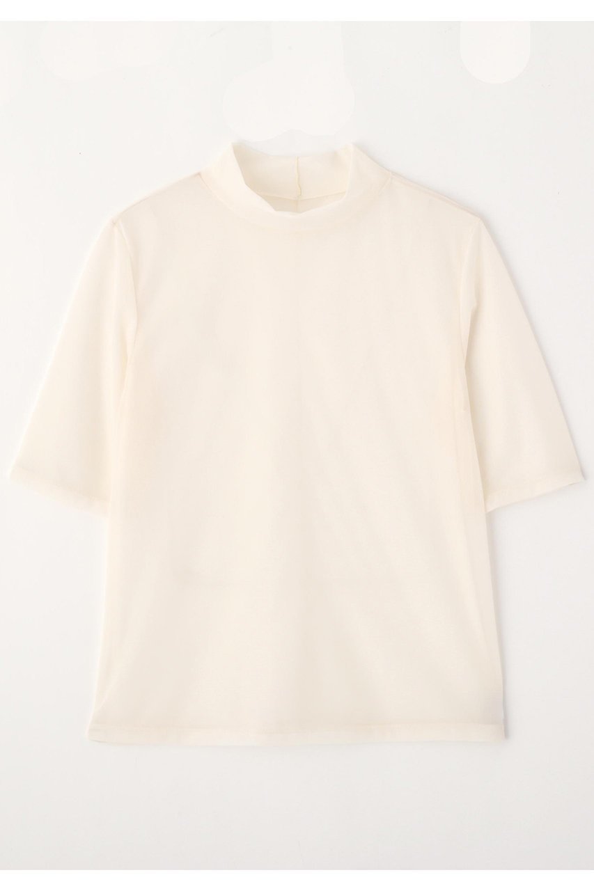【アドーア/ADORE】のトリコットオーガンジー インテリア・キッズ・メンズ・レディースファッション・服の通販 founy(ファニー) ファッション Fashion レディースファッション Fashion for Women トップス・カットソー Cut & Sew Tops シャツ・ブラウス・オフィスカジュアル Elegant Blouses & Button-Ups ロングTシャツ・Tシャツ Longline T-Shirts & Tees カットソー・ベーシックTシャツ Cut-and-Sewn Tops / Stretch Tees & Basics インナー Innerwear オーガンジー Organza Fabric シアー Sheer, See-Through ショート Short, Short Length ジャケット Jacket, Outerwear スリーブ Sleeve, Long Sleeve / Short Sleeve バランス Balance, Style Balance エレガント 上品 Elegant 半袖 Short Sleeve, Half Sleeve ホワイト|ID: prp329100004914938 ipo3291000000036837397