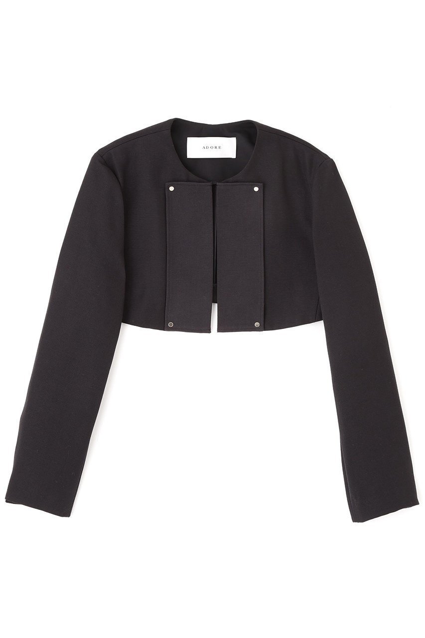 【アドーア/ADORE】のデュアルクロスジャケット 人気、トレンドファッション・服の通販 founy(ファニー) 　ファッション　Fashion　レディースファッション　Fashion for Women　アウター　Coat / Outerwear Collection　レディースジャケット・軽アウター　Jackets　ショート　Short, Short Length　ジャケット　Jacket, Outerwear　ドット　Polka Dot, Dot Pattern　 other-1|ID: prp329100004914939 ipo3291000000036837409