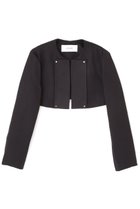 【アドーア/ADORE】のデュアルクロスジャケット 人気、トレンドファッション・服の通販 founy(ファニー) ファッション Fashion レディースファッション Fashion for Women アウター Coat / Outerwear Collection レディースジャケット・軽アウター Jackets ショート Short, Short Length ジャケット Jacket, Outerwear ドット Polka Dot, Dot Pattern thumbnail ブラック|ID: prp329100004914939 ipo3291000000036837411