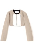 【アドーア/ADORE】のデュアルクロスジャケット 人気、トレンドファッション・服の通販 founy(ファニー) ファッション Fashion レディースファッション Fashion for Women アウター Coat / Outerwear Collection レディースジャケット・軽アウター Jackets ショート Short, Short Length ジャケット Jacket, Outerwear ドット Polka Dot, Dot Pattern thumbnail ベージュ|ID: prp329100004914939 ipo3291000000036837412
