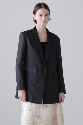 【アドーア/ADORE】のシルキーオーガンザジャケット 人気、トレンドファッション・服の通販 founy(ファニー) ファッション Fashion レディースファッション Fashion for Women アウター Coat / Outerwear Collection レディースジャケット・軽アウター Jackets オーガンジー Organza Fabric ジャケット Jacket, Outerwear テーラード Tailored, Tailored Fit ルーズ Loose, Oversized |ID:prp329100004914940