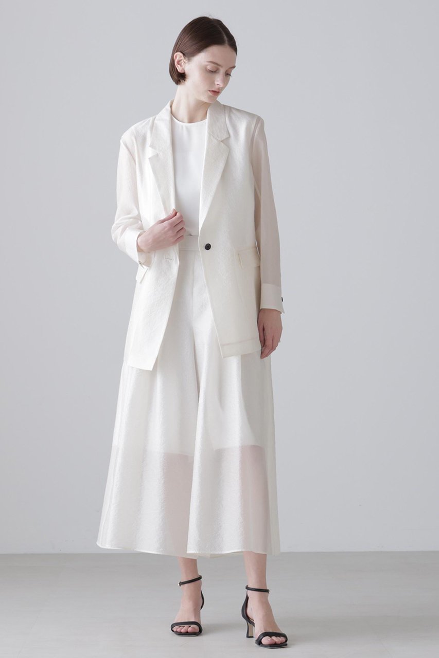 【アドーア/ADORE】のシルキーオーガンザジャケット 人気、トレンドファッション・服の通販 founy(ファニー) ファッション Fashion レディースファッション Fashion for Women アウター Coat / Outerwear Collection レディースジャケット・軽アウター Jackets オーガンジー Organza Fabric ジャケット Jacket, Outerwear テーラード Tailored, Tailored Fit ルーズ Loose, Oversized other-3|ID: prp329100004914940 ipo3291000000036837438