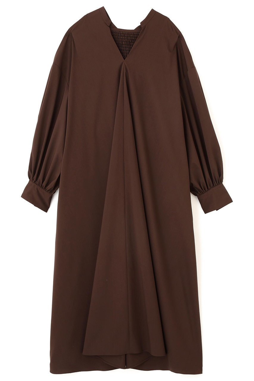 【アドーア/ADORE】のハイパワーストレッチワンピース インテリア・キッズ・メンズ・レディースファッション・服の通販 founy(ファニー) ファッション Fashion レディースファッション Fashion for Women ワンピース Dresses チュニック Tunic Tops & Dresses コンパクト Compact, Small Size シャーリング Shirring, Ruched スリット Slit, Slit Detail チュニック Tunic, Long Top フォルム Silhouette, Form モダン Modern, Contemporary ルーズ Loose, Oversized ロング Long, Long-Length ブラウン|ID: prp329100004914941 ipo3291000000036837454