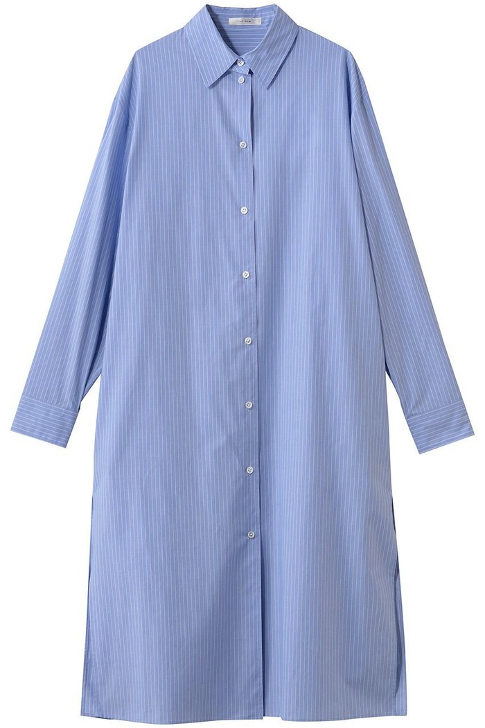 【ザ ロウ/THE ROW】のCHIHIRO DRESS インテリア・キッズ・メンズ・レディースファッション・服の通販 founy(ファウニー) https://founy.com/ ファッション Fashion レディースファッション Fashion for Women ワンピース Dresses フォーマル・パーティードレス・結婚式用ドレス Elegant & Casual Dresses チュニック Tunic Tops & Dresses ストライプ Stripe, Striped Pattern スリット Slit, Slit Detail チュニック Tunic, Long Top ドレス Dress, One-Piece 羽織 Haori, Light Jacket |ID: prp329100004914942 ipo3291000000036837520