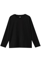 【フートーキョー/Foo Tokyo】の【ウィメンズ】シルクコットンロングスリーブTシャツ 人気、トレンドファッション・服の通販 founy(ファニー) ファッション Fashion レディースファッション Fashion for Women トップス・カットソー Cut & Sew Tops シャツ・ブラウス・オフィスカジュアル Elegant Blouses & Button-Ups ロングTシャツ・Tシャツ Longline T-Shirts & Tees カットソー・ベーシックTシャツ Cut-and-Sewn Tops / Stretch Tees & Basics インナー Innerwear シルク Silk, 100% Silk スリーブ Sleeve, Long Sleeve / Short Sleeve ロング Long, Long-Length エレガント 上品 Elegant 夏 Summer 春 Spring S/S・春夏 SS, Spring/Summer, Warm Season thumbnail ブラック|ID: prp329100004914979 ipo3291000000036837977
