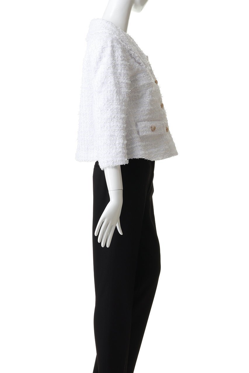 【エムダブリュー/MW】のコットンツイード ジャケット 人気、トレンドファッション・服の通販 founy(ファニー) 　ファッション　Fashion　レディースファッション　Fashion for Women　アウター　Coat / Outerwear Collection　レディースジャケット・軽アウター　Jackets　おすすめ　Recommended / Our Picks　クラシカル　Classical, Vintage-Inspired　ジャケット　Jacket, Outerwear　セットアップ　Set-Up, Coordinated Outfit　ツイード　Twill, Twill Weave　フリンジ　Fringe, Tassel　ボトム　Bottoms, Lower Wear　other-3|ID: prp329100004914997 ipo3291000000036838261