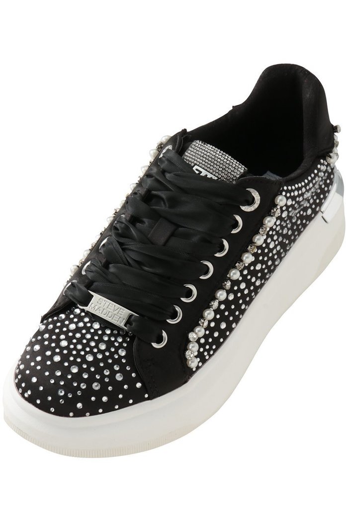 【スティーブマデン/STEVE MADDEN】のGLORIES ビジュー厚底スニーカー インテリア・キッズ・メンズ・レディースファッション・服の通販 founy(ファニー) https://founy.com/ ファッション Fashion レディースファッション Fashion for Women ストーン Stone, Gem-Like スニーカー Sneakers, Trainers トレンド Trend, Trending Now ビジュー Bijou, Jewel-like Accent フェミニン Feminine, Girly 再入荷 Restock / Back in Stock 厚底 Platform Shoes |ID: prp329100004915007 ipo3291000000036838385