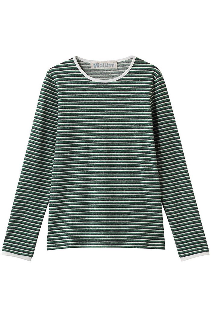 【ミディウミ/MidiUmi】のmulti BD PO L/S プルオーバー インテリア・キッズ・メンズ・レディースファッション・服の通販 founy(ファニー) https://founy.com/ ファッション Fashion レディースファッション Fashion for Women トップス・カットソー Cut & Sew Tops シャツ・ブラウス・オフィスカジュアル Elegant Blouses & Button-Ups ロングTシャツ・Tシャツ Longline T-Shirts & Tees カジュアルプルオーバー・ニットトップス Pullovers & Knit Tops / Casual Pullovers カットソー・ベーシックTシャツ Cut-and-Sewn Tops / Stretch Tees & Basics スリーブ Sleeve, Long Sleeve / Short Sleeve ボーダー Border, Stripe ロング Long, Long-Length 定番 Standard, Basic Item |ID: prp329100004915018 ipo3291000000036838575