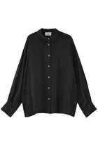 【プルミエ アロンディスモン/1er Arrondissement】のキュプラフィブリルレギュラーカラーシャツ 人気、トレンドファッション・服の通販 founy(ファニー) ファッション Fashion レディースファッション Fashion for Women トップス・カットソー Cut & Sew Tops シャツ・ブラウス・オフィスカジュアル Elegant Blouses & Button-Ups とろみ Fluid, Flowy Fabric カシュクール Wrap Design キュプラ Cupro, Eco Fabric シンプル Simple, Minimal スリーブ Sleeve, Long Sleeve / Short Sleeve リュクス Luxury, Elegant, High-End, Chic ロング Long, Long-Length エレガント 上品 Elegant thumbnail ブラック|ID: prp329100004915035 ipo3291000000036838811