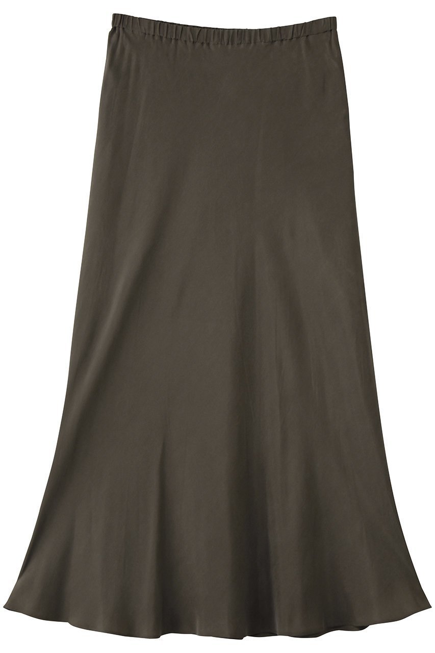 【プルミエ アロンディスモン/1er Arrondissement】のキュプラフィブリルマーメイドスカート インテリア・キッズ・メンズ・レディースファッション・服の通販 founy(ファニー) 　ファッション　Fashion　レディースファッション　Fashion for Women　スカート　Skirts　ロングスカート　Long Skirts / Maxi & Midi Skirts　とろみ　Fluid, Flowy Fabric　キュプラ　Cupro, Eco Fabric　シンプル　Simple, Minimal　バランス　Balance, Style Balance　マーメイド　Mermaid, Fishtail Silhouette　リュクス　Luxury, Elegant, High-End, Chic　ロング　Long, Long-Length　エレガント 上品　Elegant　カーキ|ID: prp329100004915039 ipo3291000000036838880