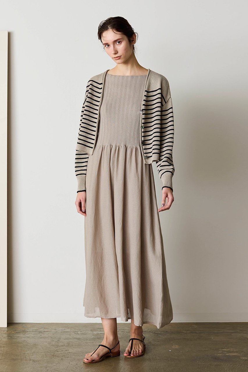 【マリリンムーン/MARILYN MOON】の【WALANCE】ペーパーニット2wayカーディガン 人気、トレンドファッション・服の通販 founy(ファニー) ファッション Fashion レディースファッション Fashion for Women トップス・カットソー Cut & Sew Tops ニット Knit Tops & Sweaters カーディガン・羽織り Layered Style Cardigans エレガント 上品 Elegant カーディガン Cardigan, Knitwear シンプル Simple, Minimal ペーパー Paper, Kraft Paper 人気 Popular, Best Seller other-3|ID: prp329100004915049 ipo3291000000036839045