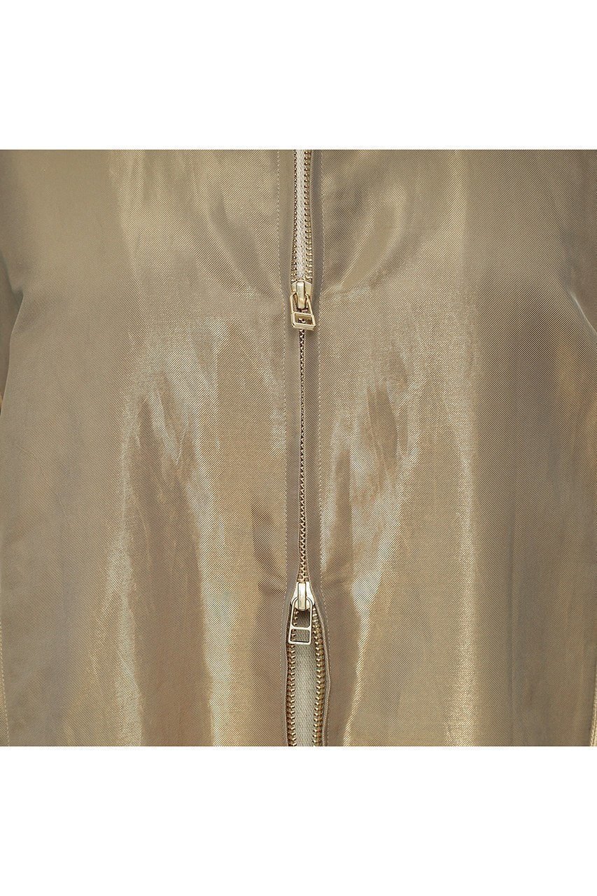 【オブリオ/AUBRIOT】のメタリックツイルトラックジャケット 人気、トレンドファッション・服の通販 founy(ファニー) ファッション Fashion レディースファッション Fashion for Women アウター Coat / Outerwear Collection レディースジャケット・軽アウター Jackets イタリア Italy クロップド Cropped, Short Length ジャカード/ジャガード Jacquard, Woven Pattern ジャケット Jacket, Outerwear スポーティ Sporty, Casual Athletic ドローコード Drawcord, Drawstring Cord バランス Balance, Style Balance ラグジュアリー Luxury, Elegant 再入荷 Restock / Back in Stock other-7|ID: prp329100004915078 ipo3291000000036839353