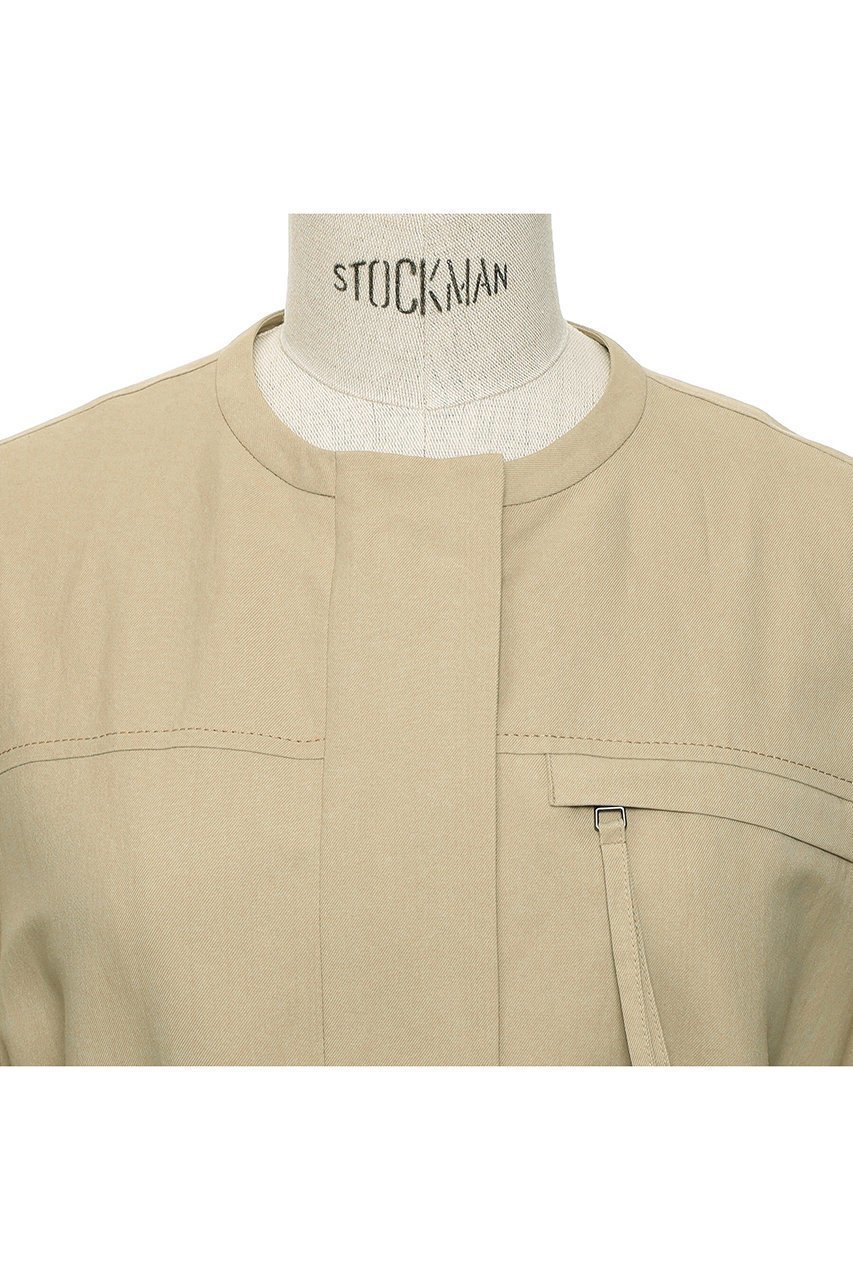 【オブリオ/AUBRIOT】のライトペーパーツイルワークジャケット 人気、トレンドファッション・服の通販 founy(ファニー) 　ファッション　Fashion　レディースファッション　Fashion for Women　アウター　Coat / Outerwear Collection　レディースジャケット・軽アウター　Jackets　イタリア　Italy　ジャケット　Jacket, Outerwear　ワーク　Workwear, Utility Style　軽量　Lightweight, Ultra Light　other-4|ID: prp329100004915079 ipo3291000000036839365