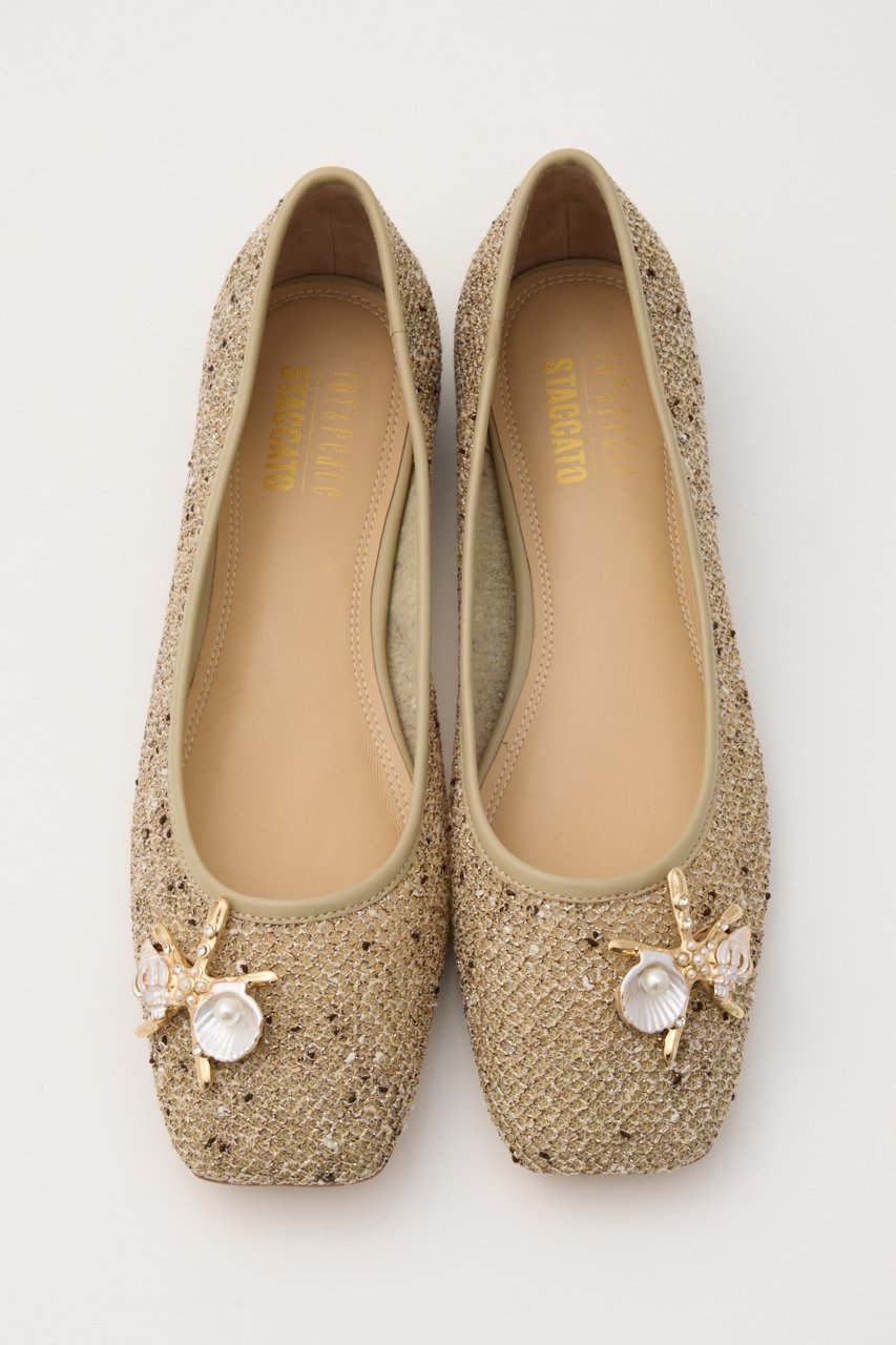 【スタッカート/STACCATO】のマリンフラットショーズ 人気、トレンドファッション・服の通販 founy(ファニー) ファッション Fashion レディースファッション Fashion for Women クッション Cushion, Throw Pillow シューズ Shoes, Footwear ストーン Stone, Gem-Like パール Pearl, Pearl Accent フラット Flat, Flat Shoes メッシュ Mesh, Net Fabric モチーフ Motif, Design Theme 夏 Summer 春 Spring S/S・春夏 SS, Spring/Summer, Warm Season other-1|ID: prp329100004915098 ipo3291000000036839547