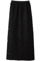 【サクラ/SACRA】のリーフラッセルレースロングスカート ブラック|ID: prp329100004915105 ipo3291000000036839629