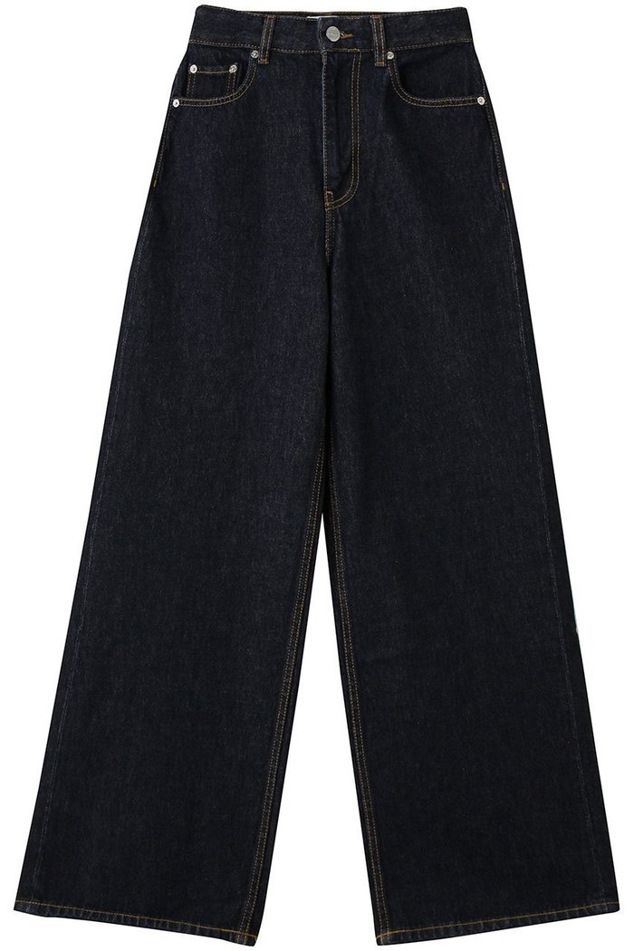 【ガニー/GANNI】のEssentials Lari リンス デニムパンツ インテリア・キッズ・メンズ・レディースファッション・服の通販 founy(ファニー) https://founy.com/ ファッション Fashion レディースファッション Fashion for Women パンツ Pants & Trousers デニムパンツ・ジーンズ・美脚デニム Denim Jeans & Pants ストレッチ Stretch, Stretchy Fabric デニム Denim, Jeans Material ハイライズ High Rise, High Waist フィット Fit, Slim Fit ルーズ Loose, Oversized ワイド Wide, Wide Fit エレガント 上品 Elegant 定番 Standard, Basic Item |ID: prp329100004915131 ipo3291000000036839873