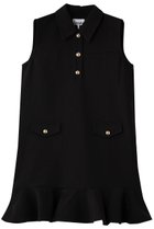 【ガニー/GANNI】のFuture Twill Suiting フリルミニドレス ブラック|ID: prp329100004915132 ipo3291000000036839890