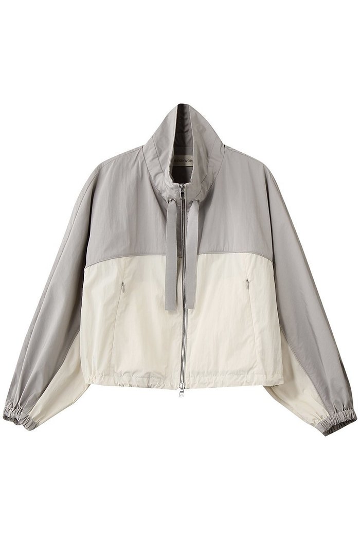 【デザイン ワークス/DESIGN WORKS】のタフタコンビブルゾン インテリア・キッズ・メンズ・レディースファッション・服の通販 founy(ファニー) https://founy.com/ ファッション Fashion レディースファッション Fashion for Women アウター Coat / Outerwear Collection レディースジャケット・軽アウター Jackets ブルゾンジャケット・スポーティアウター Blouson Jackets おすすめ Recommended / Our Picks ジャケット Jacket, Outerwear スポーティ Sporty, Casual Athletic タフタ Taffeta, Structured Fabric ドローコード Drawcord, Drawstring Cord ブラウジング Blouson Silhouette, Cinched Waist ブルゾン Blouson, Bomber Jacket ボトム Bottoms, Lower Wear ミックス Mix, Mixed Style |ID: prp329100004915174 ipo3291000000036840236