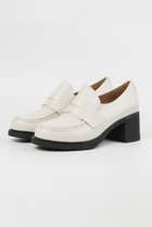 【エスメラルダ/Esmeralda】の【BONTRE】チャンキーヒールローファー 人気、トレンドファッション・服の通販 founy(ファニー) ファッション Fashion レディースファッション Fashion for Women シューズ Shoes, Footwear フォーマル Formal, Dressy フラット Flat, Flat Shoes エレガント 上品 Elegant thumbnail アイボリー|ID: prp329100004915201 ipo3291000000036840442