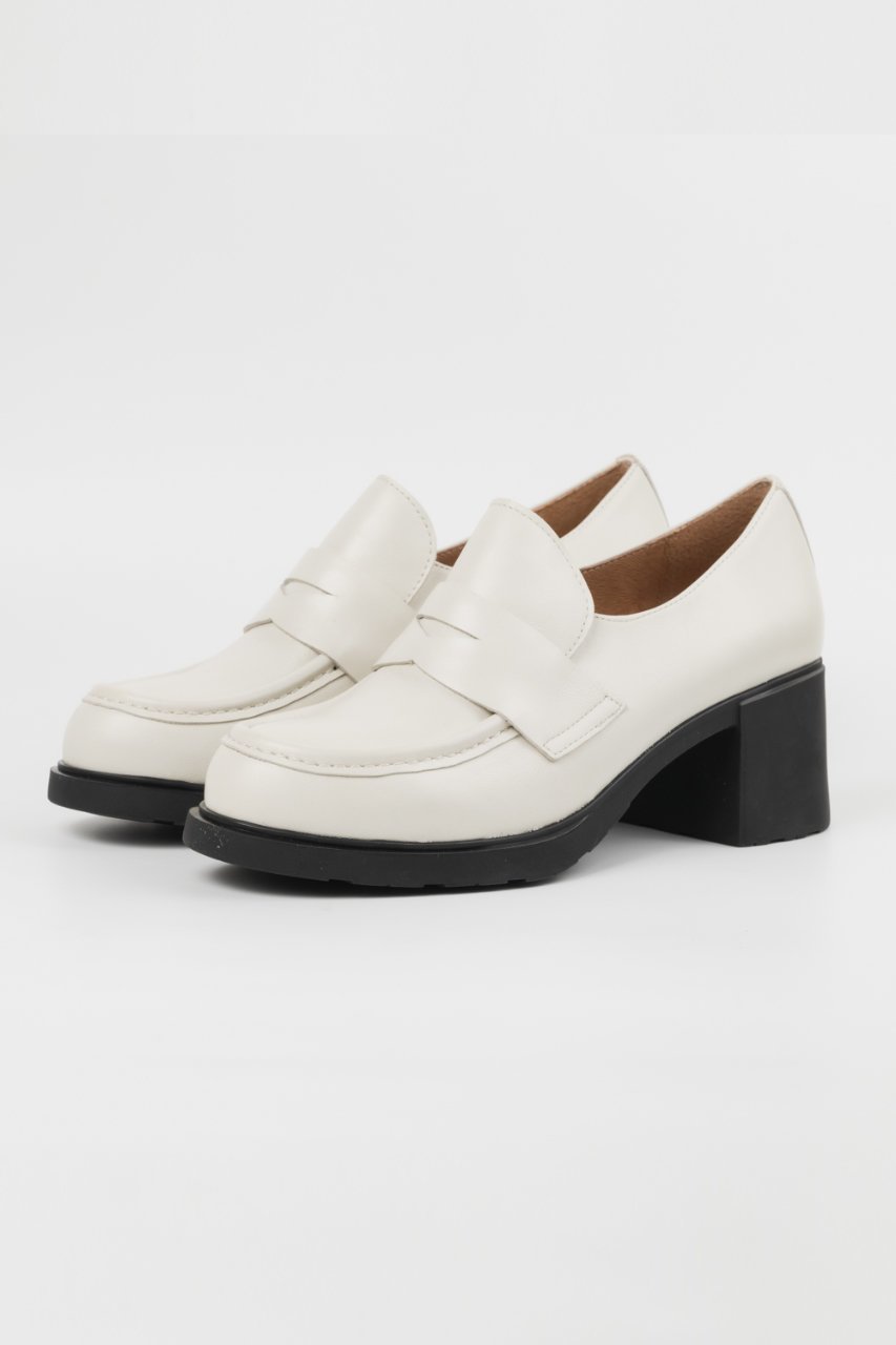 【エスメラルダ/Esmeralda】の【BONTRE】チャンキーヒールローファー インテリア・キッズ・メンズ・レディースファッション・服の通販 founy(ファニー) ファッション Fashion レディースファッション Fashion for Women シューズ Shoes, Footwear フォーマル Formal, Dressy フラット Flat, Flat Shoes エレガント 上品 Elegant アイボリー|ID: prp329100004915201 ipo3291000000036840442