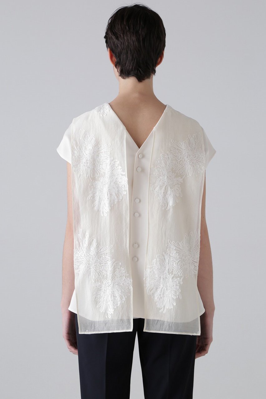 【アドーア/ADORE】のシアーエンブロイダリーブラウス 人気、トレンドファッション・服の通販 founy(ファニー) ファッション Fashion レディースファッション Fashion for Women トップス・カットソー Cut & Sew Tops シャツ・ブラウス・オフィスカジュアル Elegant Blouses & Button-Ups おすすめ Recommended / Our Picks エレガント 上品 Elegant シアー Sheer, See-Through ショート Short, Short Length シンプル Simple, Minimal スリーブ Sleeve, Long Sleeve / Short Sleeve セットアップ Set-Up, Coordinated Outfit フェミニン Feminine, Girly フレンチ French, French Style other-4|ID: prp329100004915237 ipo3291000000036840888