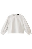 【ミズイロ インド/mizuiro ind】のpleats puff slv P/O プルオーバー off white|ID: prp329100004915241 ipo3291000000036840909