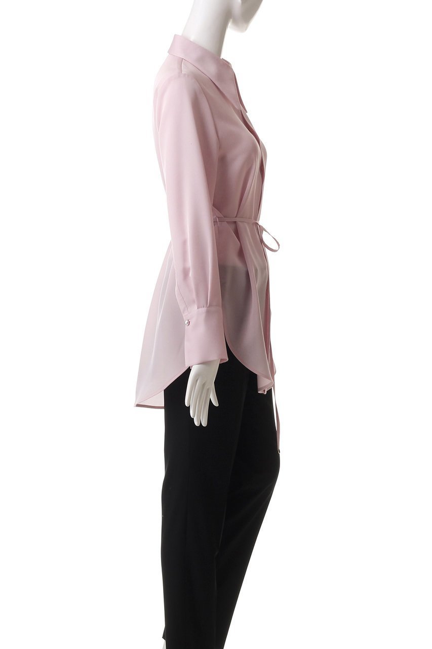 【アルアバイル/allureville】の【Loulou Willoughby】ビッグカラーロングシャツ 人気、トレンドファッション・服の通販 founy(ファニー) ファッション Fashion レディースファッション Fashion for Women トップス・カットソー Cut & Sew Tops シャツ・ブラウス・オフィスカジュアル Elegant Blouses & Button-Ups シンプル Simple, Minimal スリーブ Sleeve, Long Sleeve / Short Sleeve ドレープ Drape, Draping Fabric ファブリック Fabric, Textile リボン Ribbon, Bow ロング Long, Long-Length エレガント 上品 Elegant other-3|ID: prp329100004915261 ipo3291000000036841110