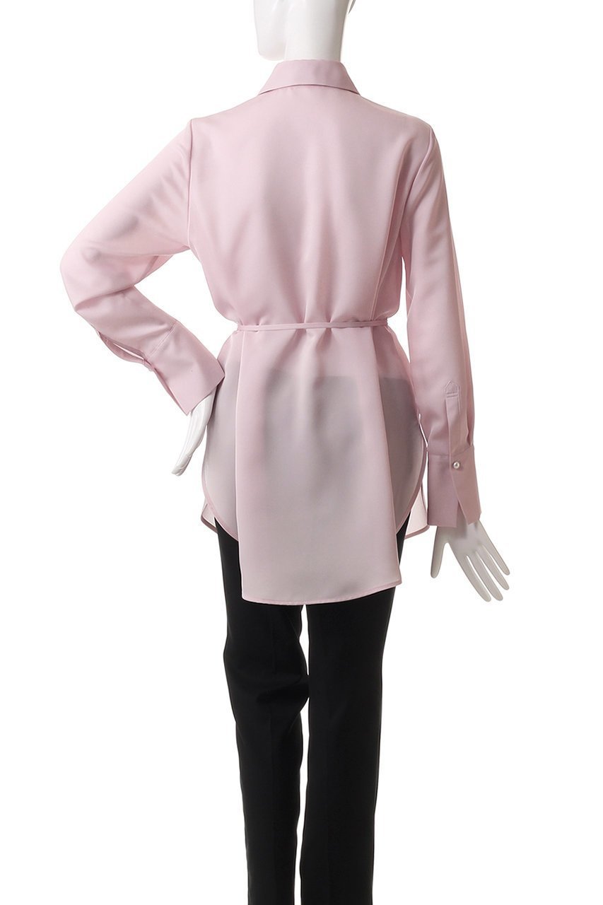 【アルアバイル/allureville】の【Loulou Willoughby】ビッグカラーロングシャツ 人気、トレンドファッション・服の通販 founy(ファニー) ファッション Fashion レディースファッション Fashion for Women トップス・カットソー Cut & Sew Tops シャツ・ブラウス・オフィスカジュアル Elegant Blouses & Button-Ups シンプル Simple, Minimal スリーブ Sleeve, Long Sleeve / Short Sleeve ドレープ Drape, Draping Fabric ファブリック Fabric, Textile リボン Ribbon, Bow ロング Long, Long-Length エレガント 上品 Elegant other-4|ID: prp329100004915261 ipo3291000000036841112