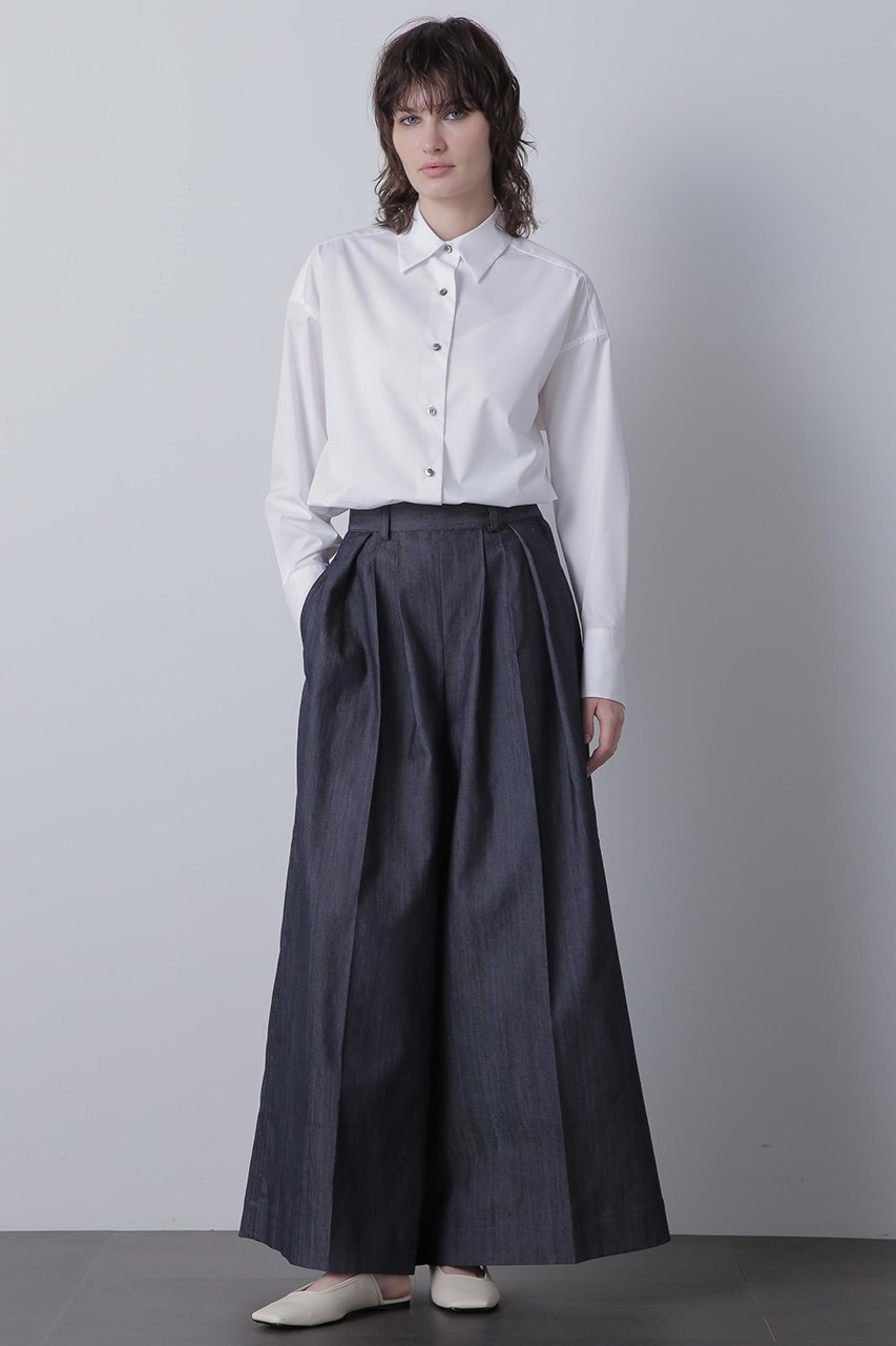 【ヒューエルミュージアム/hueLe Museum】の【hLM】TCタイプライターブラウス 人気、トレンドファッション・服の通販 founy(ファニー) ファッション Fashion レディースファッション Fashion for Women トップス・カットソー Cut & Sew Tops シャツ・ブラウス・オフィスカジュアル Elegant Blouses & Button-Ups カフス Cuff Design ジャケット Jacket, Outerwear スリーブ Sleeve, Long Sleeve / Short Sleeve タイプライター Typewriter Fabric, Crisp Cotton フィット Fit, Slim Fit ベーシック Basic, Essential ミドル Middle Length, Mid Height ロング Long, Long-Length other-2|ID: prp329100004915269 ipo3291000000036841180