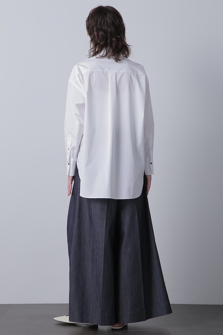 【ヒューエルミュージアム/hueLe Museum】の【hLM】TCタイプライターブラウス 人気、トレンドファッション・服の通販 founy(ファニー) ファッション Fashion レディースファッション Fashion for Women トップス・カットソー Cut & Sew Tops シャツ・ブラウス・オフィスカジュアル Elegant Blouses & Button-Ups カフス Cuff Design ジャケット Jacket, Outerwear スリーブ Sleeve, Long Sleeve / Short Sleeve タイプライター Typewriter Fabric, Crisp Cotton フィット Fit, Slim Fit ベーシック Basic, Essential ミドル Middle Length, Mid Height ロング Long, Long-Length other-4|ID: prp329100004915269 ipo3291000000036841184