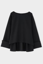 【ル フィル/LE PHIL】のスキューバダンボールバックタックブラウス 人気、トレンドファッション・服の通販 founy(ファニー) ファッション Fashion レディースファッション Fashion for Women トップス・カットソー Cut & Sew Tops シャツ・ブラウス・オフィスカジュアル Elegant Blouses & Button-Ups バッグ Bags スリーブ Sleeve, Long Sleeve / Short Sleeve ロング Long, Long-Length 定番 Standard, Basic Item thumbnail ブラック|ID: prp329100004915277 ipo3291000000036841257