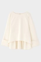 【ル フィル/LE PHIL】のスキューバダンボールバックタックブラウス 人気、トレンドファッション・服の通販 founy(ファニー) ファッション Fashion レディースファッション Fashion for Women トップス・カットソー Cut & Sew Tops シャツ・ブラウス・オフィスカジュアル Elegant Blouses & Button-Ups バッグ Bags スリーブ Sleeve, Long Sleeve / Short Sleeve ロング Long, Long-Length 定番 Standard, Basic Item thumbnail ホワイト|ID: prp329100004915277 ipo3291000000036841259