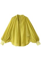 【ヒューエルミュージアム/hueLe Museum】の【STUMBLY】Sheer Bowtie Blouse 人気、トレンドファッション・服の通販 founy(ファニー) ファッション Fashion レディースファッション Fashion for Women トップス・カットソー Cut & Sew Tops シャツ・ブラウス・オフィスカジュアル Elegant Blouses & Button-Ups カフス Cuff Design シアー Sheer, See-Through スリーブ Sleeve, Long Sleeve / Short Sleeve バルーン Balloon, Balloon Silhouette パーティ Party, Party Style フェミニン Feminine, Girly リボン Ribbon, Bow ロング Long, Long-Length thumbnail イエロー|ID: prp329100004915280 ipo3291000000036841273
