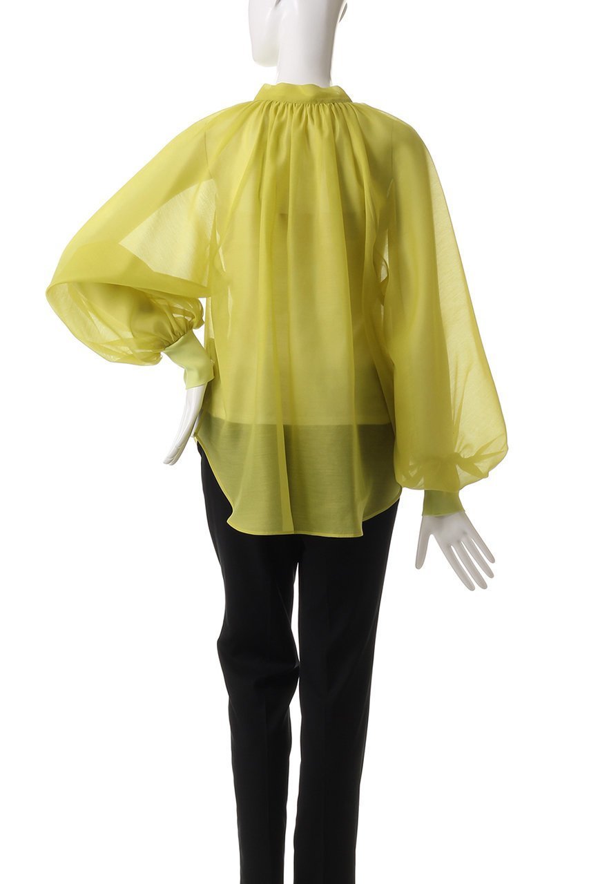 【ヒューエルミュージアム/hueLe Museum】の【STUMBLY】Sheer Bowtie Blouse 人気、トレンドファッション・服の通販 founy(ファニー) ファッション Fashion レディースファッション Fashion for Women トップス・カットソー Cut & Sew Tops シャツ・ブラウス・オフィスカジュアル Elegant Blouses & Button-Ups カフス Cuff Design シアー Sheer, See-Through スリーブ Sleeve, Long Sleeve / Short Sleeve バルーン Balloon, Balloon Silhouette パーティ Party, Party Style フェミニン Feminine, Girly リボン Ribbon, Bow ロング Long, Long-Length other-4|ID: prp329100004915280 ipo3291000000036841281