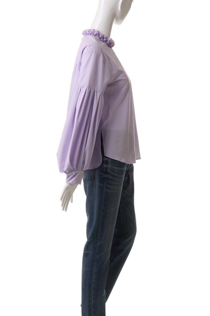 【マリリンムーン/MARILYN MOON】のタックフリルボリュームスリーブブラウス 人気、トレンドファッション・服の通販 founy(ファニー) 　ファッション　Fashion　レディースファッション　Fashion for Women　トップス・カットソー　Cut & Sew Tops　シャツ・ブラウス・オフィスカジュアル　Elegant Blouses & Button-Ups　ボリューム袖・フリルスリーブブラウス　Voluminous & Ruffle Sleeves / Puffy Sleeve Tops　シンプル　Simple, Minimal　スリーブ　Sleeve, Long Sleeve / Short Sleeve　バランス　Balance, Style Balance　フォーマル　Formal, Dressy　フリル　Frill, Ruffle　モダン　Modern, Contemporary　ロング　Long, Long-Length　エレガント 上品　Elegant　other-3|ID: prp329100004915282 ipo3291000000036841298