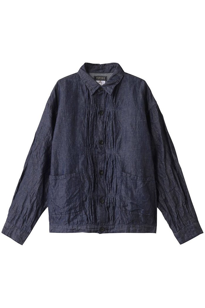 【ベリーテイジ/VERYTAGE / MEN】の【MEN】DORIAN トリプルプリーツ コットンリネン ジャケット インテリア・キッズ・メンズ・レディースファッション・服の通販 founy(ファニー) https://founy.com/ ファッション Fashion メンズファッション Fashion for Men ジャケット Jacket, Outerwear スリーブ Sleeve, Long Sleeve / Short Sleeve デニム Denim, Jeans Material トリプル Triple, Three Layers ドレス Dress, One-Piece プリーツ Pleats, Pleated リネン Linen, Linen Fabric ロング Long, Long-Length ワーク Workwear, Utility Style ヴィンテージ Vintage Style エレガント 上品 Elegant |ID: prp329100004915286 ipo3291000000036841330