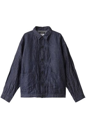 【ベリーテイジ/VERYTAGE / MEN】の【MEN】DORIAN トリプルプリーツ コットンリネン ジャケット 人気、トレンドファッション・服の通販 founy(ファニー) ファッション Fashion メンズファッション Fashion for Men ジャケット Jacket, Outerwear スリーブ Sleeve, Long Sleeve / Short Sleeve デニム Denim, Jeans Material トリプル Triple, Three Layers ドレス Dress, One-Piece プリーツ Pleats, Pleated リネン Linen, Linen Fabric ロング Long, Long-Length ワーク Workwear, Utility Style ヴィンテージ Vintage Style エレガント 上品 Elegant |ID:prp329100004915286