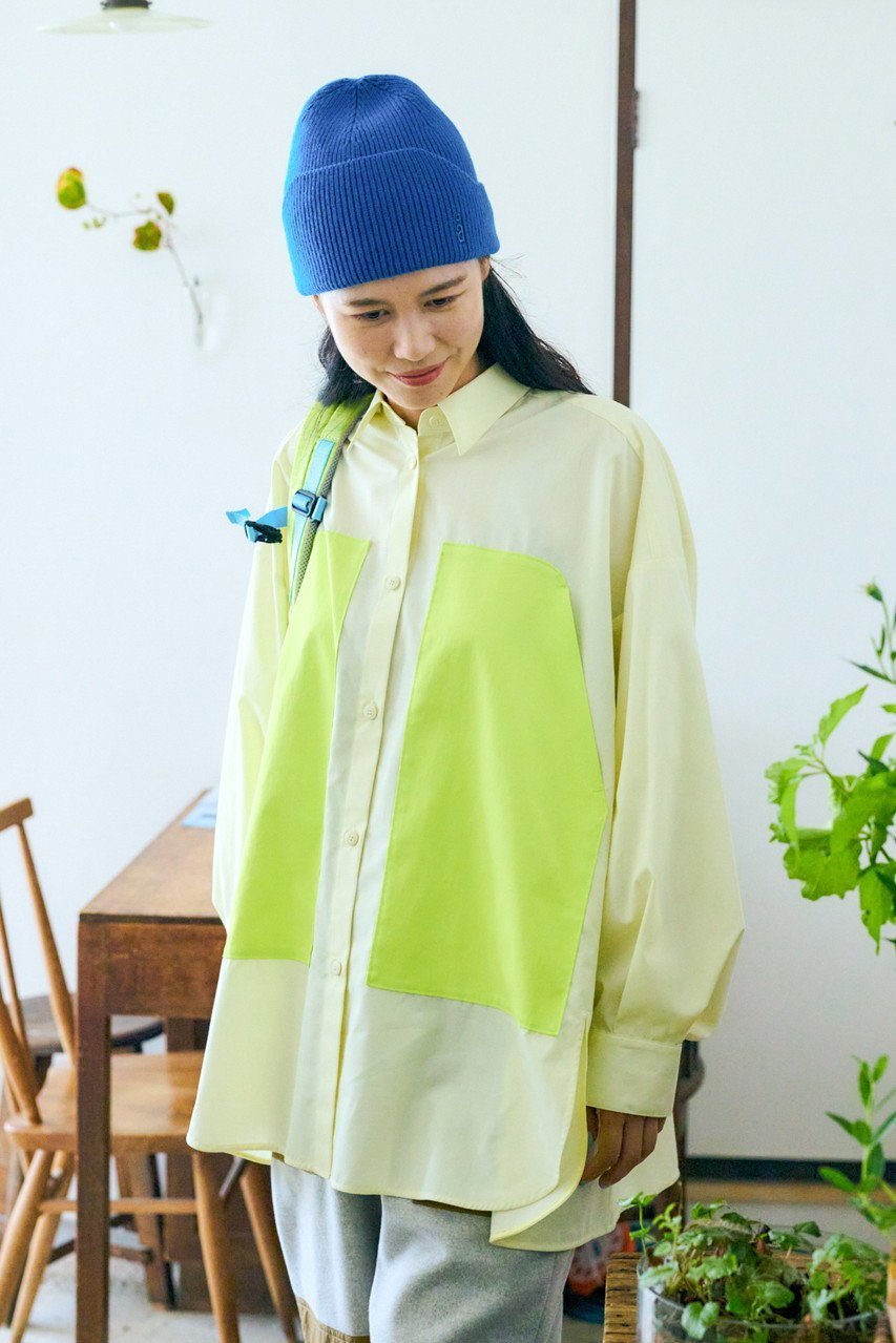 【ナゴンスタンス/nagonstans】のT/CブロードバイカラーPKT SH/シャツ 人気、トレンドファッション・服の通販 founy(ファニー) ファッション Fashion レディースファッション Fashion for Women トップス・カットソー Cut & Sew Tops シャツ・ブラウス・オフィスカジュアル Elegant Blouses & Button-Ups スリーブ Sleeve, Long Sleeve / Short Sleeve ポケット Pocket, Pocket Detail ロング Long, Long-Length 定番 Standard, Basic Item other-5|ID: prp329100004915323 ipo3291000000036841682