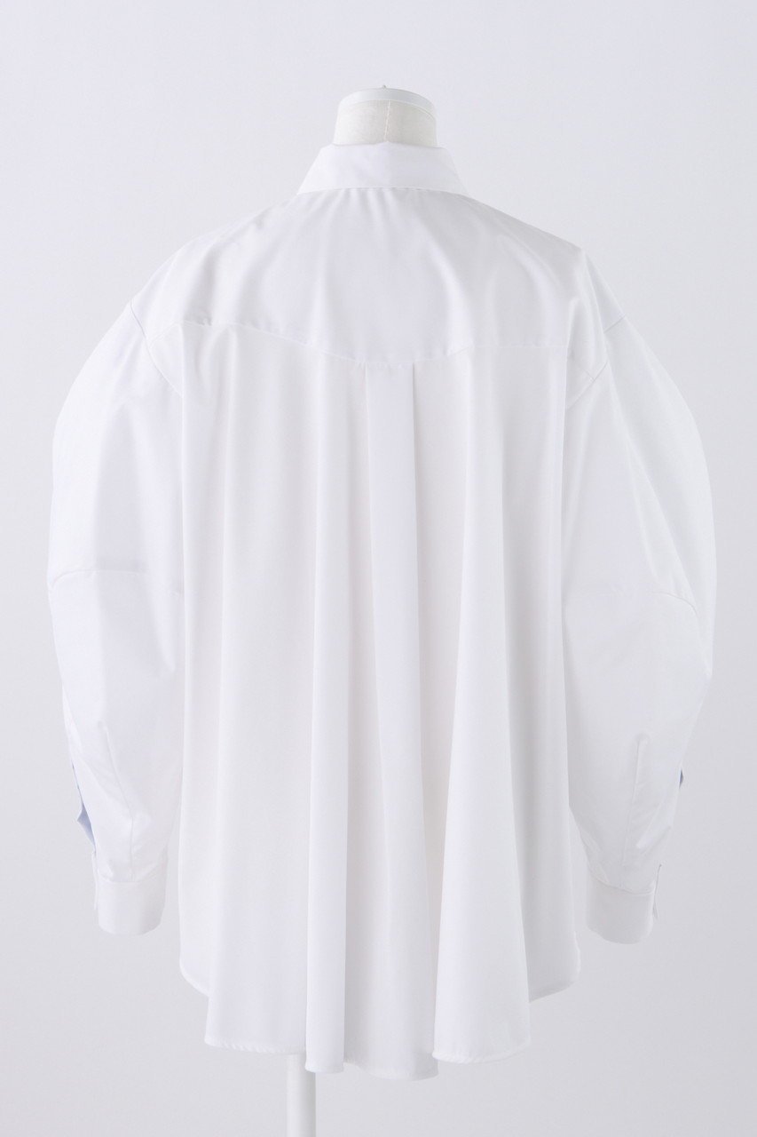 【エンフォルド/ENFOLD】のC/PEブロード ゆがみSH/シャツ 人気、トレンドファッション・服の通販 founy(ファニー) ファッション Fashion レディースファッション Fashion for Women トップス・カットソー Cut & Sew Tops シャツ・ブラウス・オフィスカジュアル Elegant Blouses & Button-Ups スリーブ Sleeve, Long Sleeve / Short Sleeve ブロード Broadcloth, Fine Cotton ベスト Vest, Waistcoat ベーシック Basic, Essential ポケット Pocket, Pocket Detail ロング Long, Long-Length other-3|ID: prp329100004915341 ipo3291000000036841877