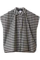 【マックスマーラ/Max Mara】の【Weekend Max Mara】STRANO チェックシャツ 人気、トレンドファッション・服の通販 founy(ファニー) ファッション Fashion レディースファッション Fashion for Women トップス・カットソー Cut & Sew Tops シャツ・ブラウス・オフィスカジュアル Elegant Blouses & Button-Ups ギャザー Gathered, Ruffled ショート Short, Short Length スリーブ Sleeve, Long Sleeve / Short Sleeve チェック Check, Plaid, Tartan ドレープ Drape, Draping Fabric フレア Flare, Flared 夏 Summer |ID:prp329100004915347