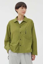 【マーガレットハウエル/MARGARET HOWELL】のRECYCLE NYLON LIGHT POPLIN SHIRT カーキ|ID: prp329100004915351 ipo3291000000036841989