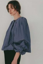 【ハー/HER.】のボリュームスリーブオフショルブラウス インディゴ|ID: prp329100004915360 ipo3291000000036842112