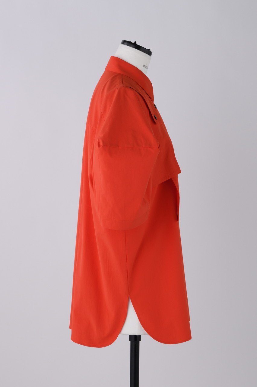 【ナゴンスタンス/nagonstans】のソフトタイプライター 3/4 Sleeve SH/シャツ 人気、トレンドファッション・服の通販 founy(ファニー) 　ファッション　Fashion　レディースファッション　Fashion for Women　トップス・カットソー　Cut & Sew Tops　シャツ・ブラウス・オフィスカジュアル　Elegant Blouses & Button-Ups　アシンメトリー　Asymmetrical Style　シンプル　Simple, Minimal　スリーブ　Sleeve, Long Sleeve / Short Sleeve　タイプライター　Typewriter Fabric, Crisp Cotton　フロント　Front, Front Design　ロング　Long, Long-Length　other-4|ID: prp329100004915362 ipo3291000000036842143