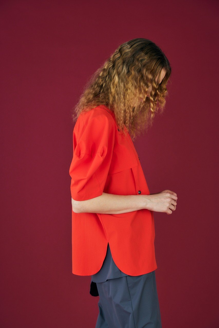 【ナゴンスタンス/nagonstans】のソフトタイプライター 3/4 Sleeve SH/シャツ 人気、トレンドファッション・服の通販 founy(ファニー) 　ファッション　Fashion　レディースファッション　Fashion for Women　トップス・カットソー　Cut & Sew Tops　シャツ・ブラウス・オフィスカジュアル　Elegant Blouses & Button-Ups　アシンメトリー　Asymmetrical Style　シンプル　Simple, Minimal　スリーブ　Sleeve, Long Sleeve / Short Sleeve　タイプライター　Typewriter Fabric, Crisp Cotton　フロント　Front, Front Design　ロング　Long, Long-Length　other-8|ID: prp329100004915362 ipo3291000000036842150