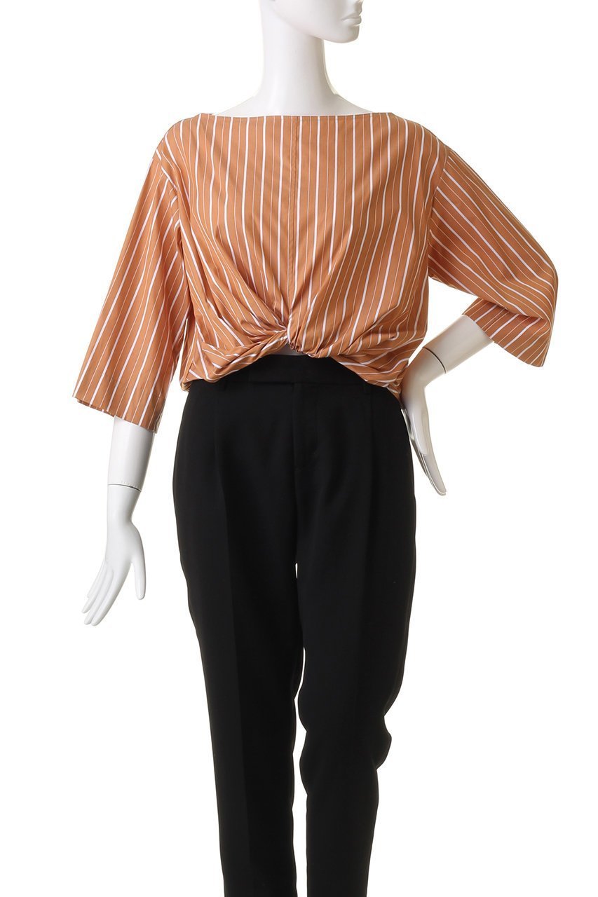 【マルティニーク/martinique】のクロップドギャザーブラウス 人気、トレンドファッション・服の通販 founy(ファニー) ファッション Fashion レディースファッション Fashion for Women トップス・カットソー Cut & Sew Tops シャツ・ブラウス・オフィスカジュアル Elegant Blouses & Button-Ups おすすめ Recommended / Our Picks インナー Innerwear ギャザー Gathered, Ruffled クロップド Cropped, Short Length ショート Short, Short Length ストライプ Stripe, Striped Pattern スリーブ Sleeve, Long Sleeve / Short Sleeve バランス Balance, Style Balance フロント Front, Front Design 定番 Standard, Basic Item other-2|ID: prp329100004915365 ipo3291000000036842177