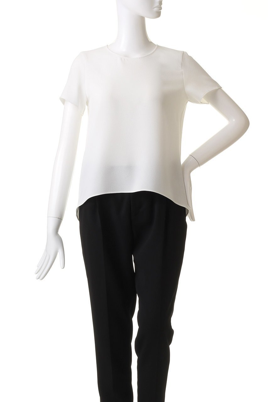 【ベイジ,/BEIGE,】のSHELBY(シェルビー)/ハーフスリーブブラウス 人気、トレンドファッション・服の通販 founy(ファニー) 　ファッション　Fashion　レディースファッション　Fashion for Women　トップス・カットソー　Cut & Sew Tops　シャツ・ブラウス・オフィスカジュアル　Elegant Blouses & Button-Ups　おすすめ　Recommended / Our Picks　エレガント 上品　Elegant　カッティング　Cutting Detail　カーディガン　Cardigan, Knitwear　ショート　Short, Short Length　ジャケット　Jacket, Outerwear　スリーブ　Sleeve, Long Sleeve / Short Sleeve　セレモニー　Ceremony　人気　Popular, Best Seller　ビジネス 仕事 通勤　Business / Work / Commuting　半袖　Short Sleeve, Half Sleeve　定番　Standard, Basic Item　other-2|ID: prp329100004915387 ipo3291000000036842461