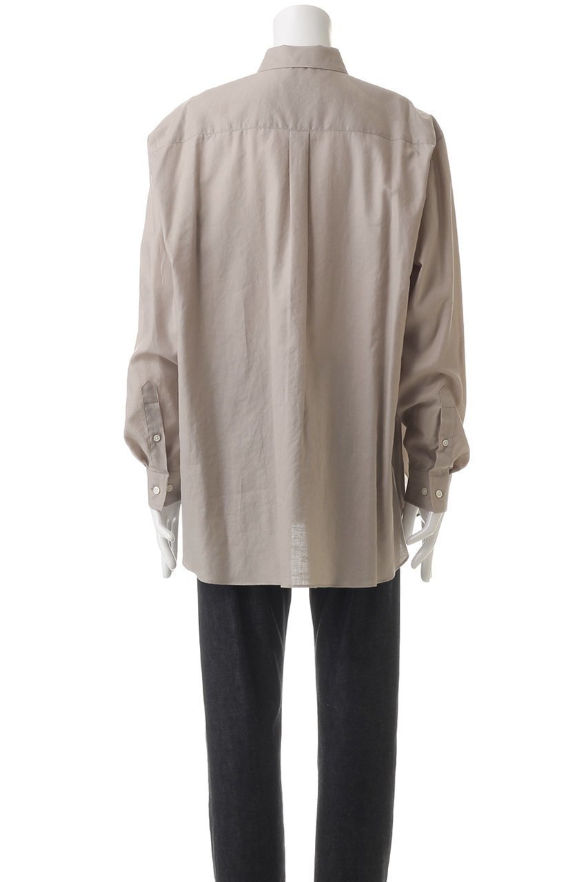 【シュタイン/ssstein】の【UNISEX】C/SI TWILL OVERSIZED REGULAR COLLAR SHIR 人気、トレンドファッション・服の通販 founy(ファニー) 　ファッション　Fashion　レディースファッション　Fashion for Women　トップス・カットソー　Cut & Sew Tops　シャツ・ブラウス・オフィスカジュアル　Elegant Blouses & Button-Ups　ユニセックス　Unisex, Genderless　シルク　Silk, 100% Silk　スリーブ　Sleeve, Long Sleeve / Short Sleeve　ドレス　Dress, One-Piece　フォーマル　Formal, Dressy　モダン　Modern, Contemporary　ロング　Long, Long-Length　ヴィンテージ　Vintage Style　エレガント 上品　Elegant　other-4|ID: prp329100004915410 ipo3291000000036842709